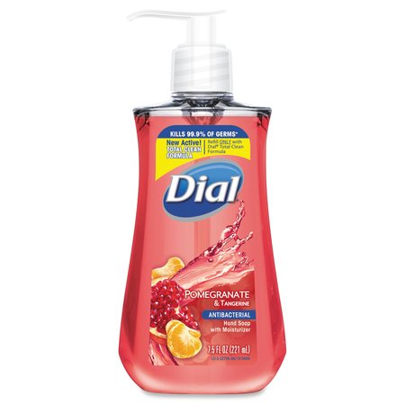 Dial Antibacterial Liquid Soap, 7.5oz Bottle, Pomegranate & Tangerine, PK12 DIA 02795CT